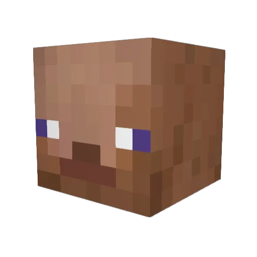 KanyeEast421 Minecraft avatar head, 3D render