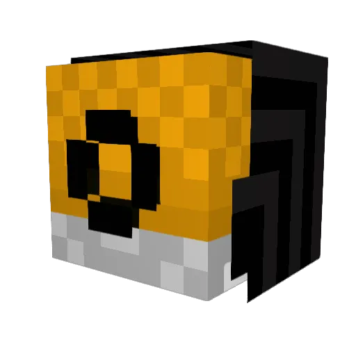 Kapele_ Minecraft avatar head, 3D render