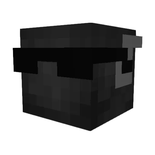 Kapeta Minecraft avatar head, 3D render