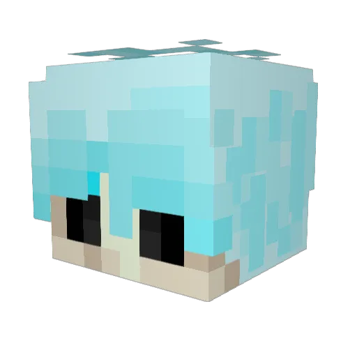 Kaphalor2010 Minecraft avatar head, 3D render
