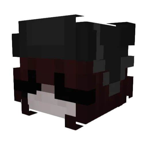 KapiG9820 Minecraft avatar head, 3D render