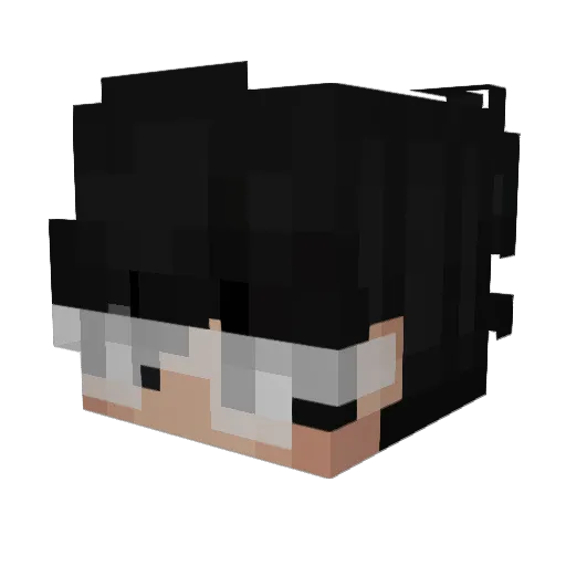Kapi_787 Minecraft avatar head, 3D render