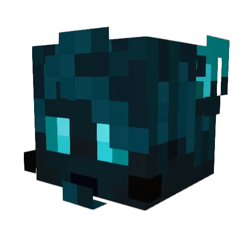 Kapkejk Minecraft avatar head, 3D render
