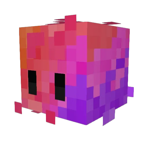 Kaploofz Minecraft avatar head, 3D render