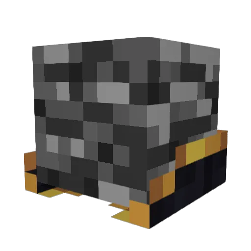 KapnKubg Minecraft avatar head, 3D render