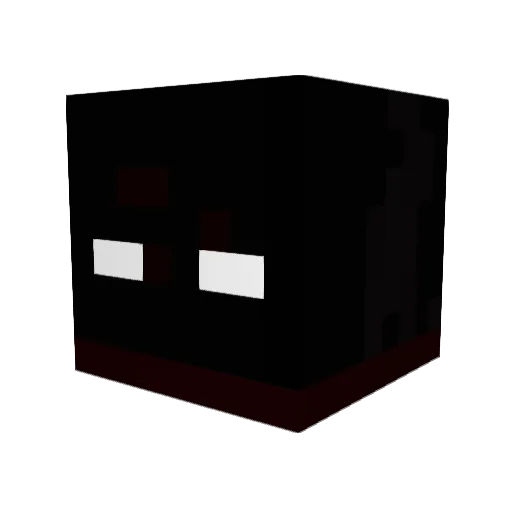 KappLive Minecraft avatar head, 3D render
