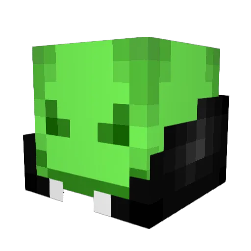 Kapranos Minecraft avatar head, 3D render