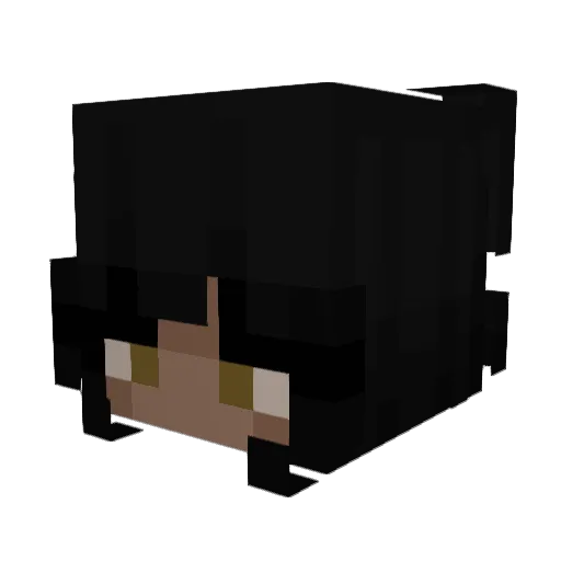 KaptainJay Minecraft avatar head, 3D render