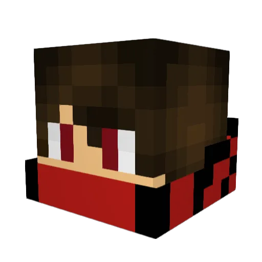 KapteinKoel Minecraft avatar head, 3D render
