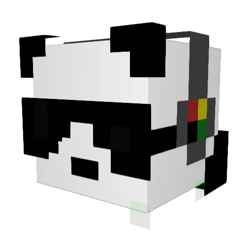 KaptenAlex09 Minecraft avatar head, 3D render