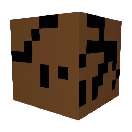 KaptinKookie Minecraft avatar head, 3D render