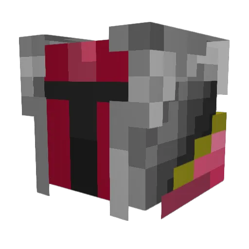 Kaptin_Knut Minecraft avatar head, 3D render