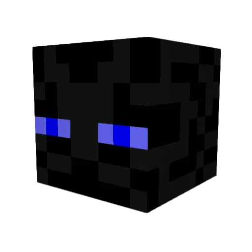 Kapusstka Minecraft avatar head, 3D render