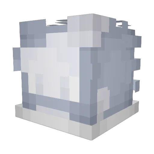 KaquyaFNA Minecraft avatar head, 3D render