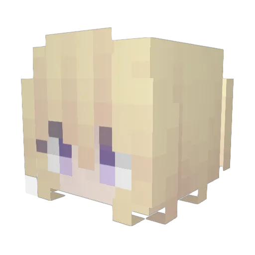 Minecraft-Avatar von Kar1nNya: Kopf als 3D-Render