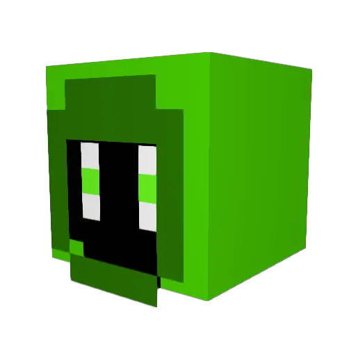 Kar2481 Minecraft avatar head, 3D render