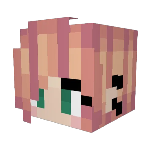 KarKat_Troll Minecraft avatar head, 3D render