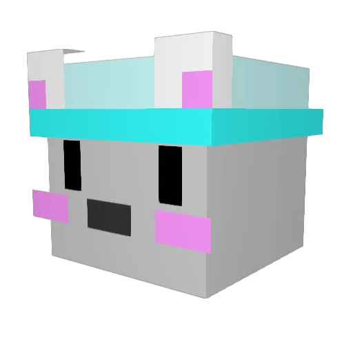 KarTaCo Minecraft avatar head, 3D render