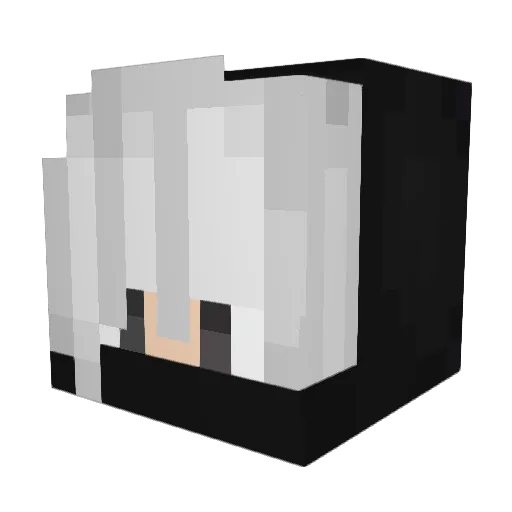 KaraBocek Minecraft avatar head, 3D render