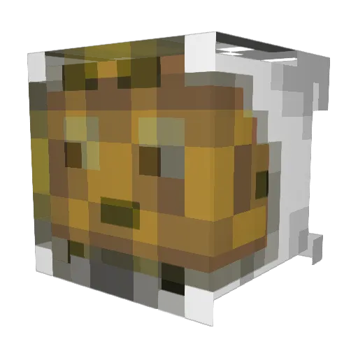 KarabaraK Minecraft avatar head, 3D render