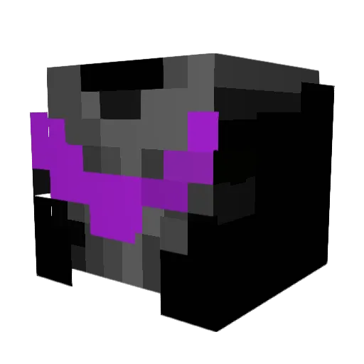 KaramDookie Minecraft avatar head, 3D render