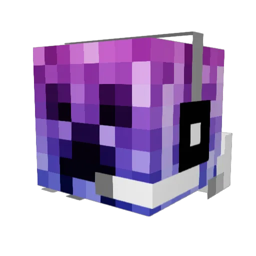 Karanshu Minecraft avatar head, 3D render