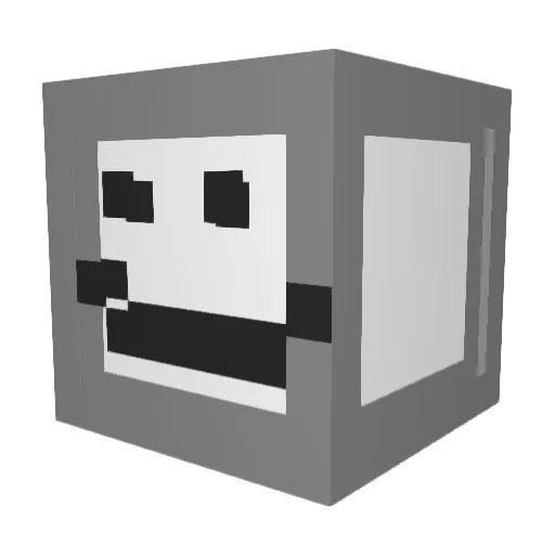 KarateGirl73 Minecraft avatar head, 3D render