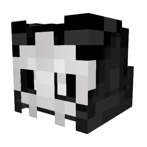 KarateKatMan Minecraft avatar head, 3D render
