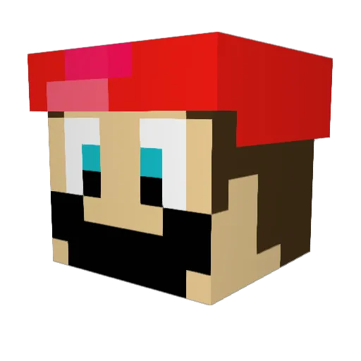 KarateKidMCM921 Minecraft avatar head, 3D render