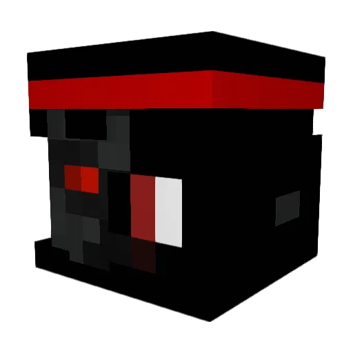 Karate_Kid_15 Minecraft avatar head, 3D render