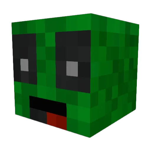 Karazin Minecraft avatar head, 3D render