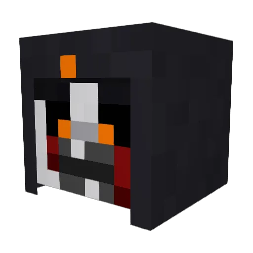 Kardencvia Minecraft avatar head, 3D render