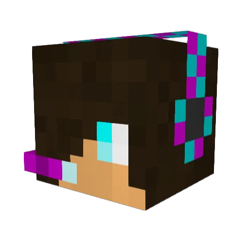 KareVulli Minecraft avatar head, 3D render