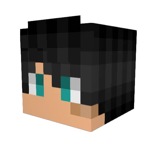 Karen1337 Minecraft avatar head, 3D render