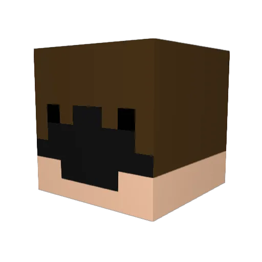 Kareoke_1234 Minecraft avatar head, 3D render