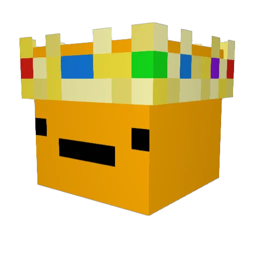 KariHD Minecraft avatar head, 3D render