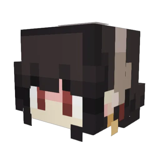 Kari_RSA Minecraft avatar head, 3D render