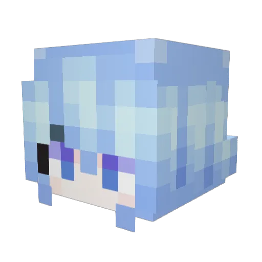 Kari_Sta Minecraft avatar head, 3D render