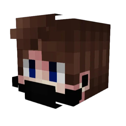 KarimBenzema69 Minecraft avatar head, 3D render