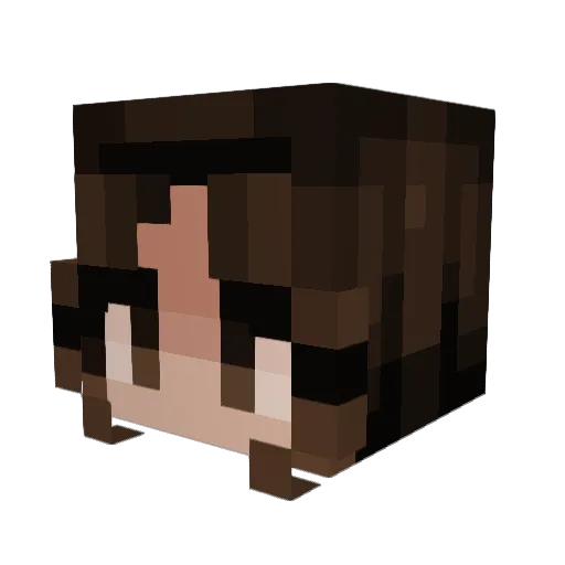KarimBenzema__ Minecraft avatar head, 3D render