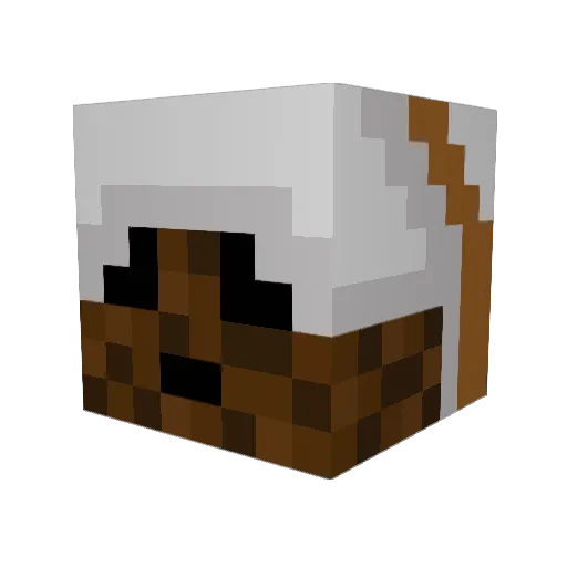 KarimElCoco Minecraft avatar head, 3D render