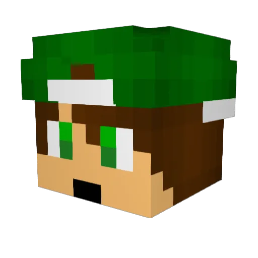Karim_611 Minecraft avatar head, 3D render
