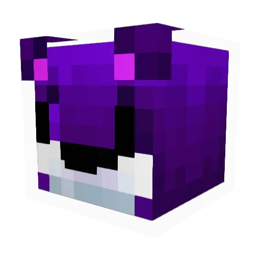 Karimo_048 Minecraft avatar head, 3D render