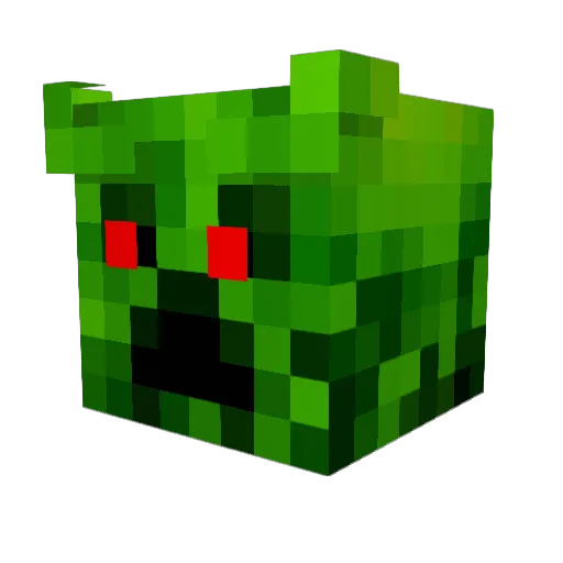 KarlDenXII Minecraft avatar head, 3D render