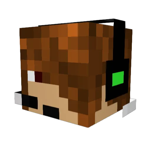 KarlEmill Minecraft avatar head, 3D render