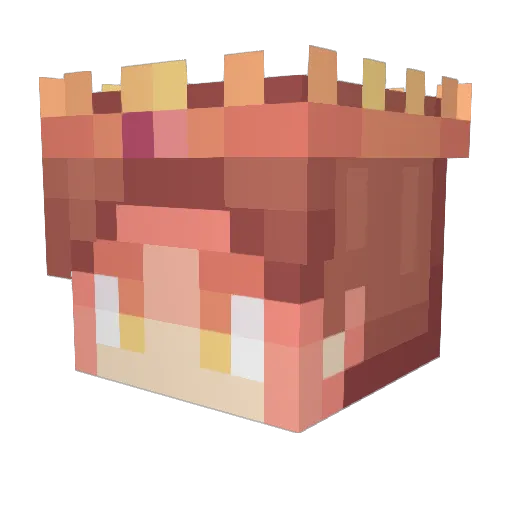 KarlTheLad Minecraft avatar head, 3D render