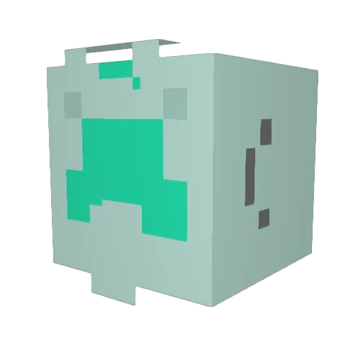 Karl_Franz1 Minecraft avatar head, 3D render