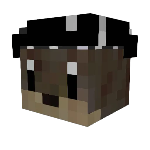 Karl_Obel62 Minecraft avatar head, 3D render