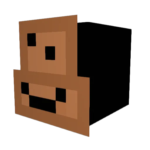KarlaPilkington Minecraft avatar head, 3D render