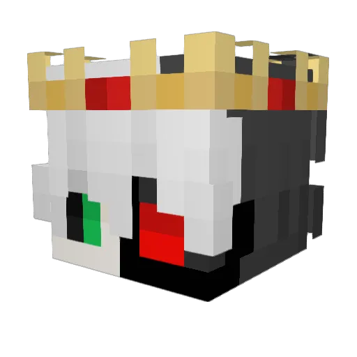 KarlitosST Minecraft avatar head, 3D render